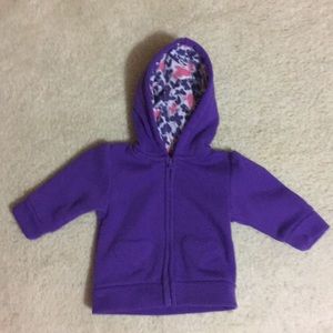 3-6 month zip-up hoodie